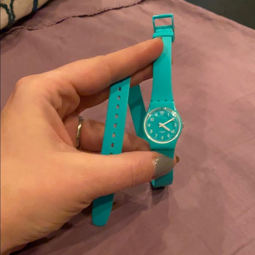 Swatch wrap watch